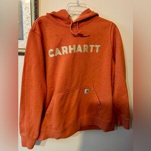 Carhartt Orange Relaxed Fit Hoodie